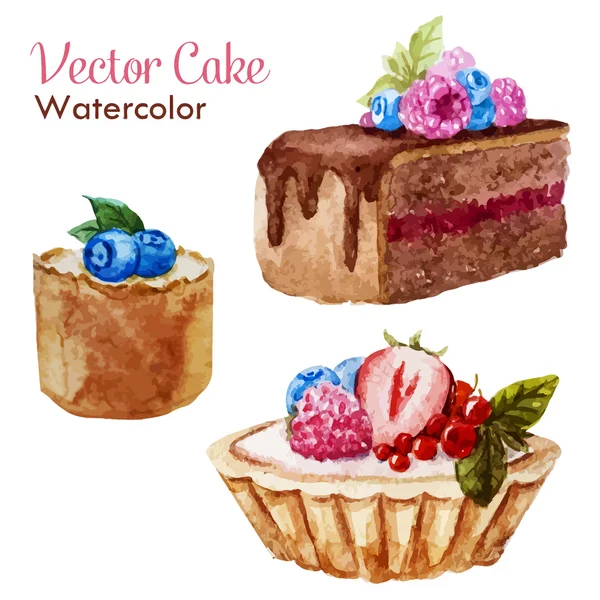 Chutné dorty — Stockový vektor