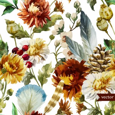 Download Boho Flowers Free Vector Eps Cdr Ai Svg Vector Illustration Graphic Art