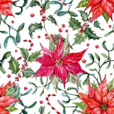 Suluboya Noel deseni