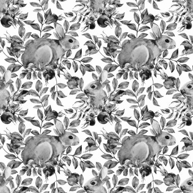 Sonbahar suluboya deseni