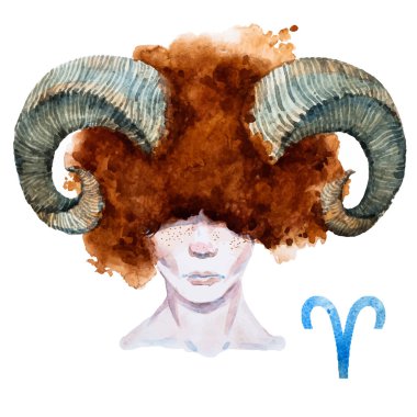 Koç Astroloji vektör