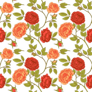 vektör çiçek desenli