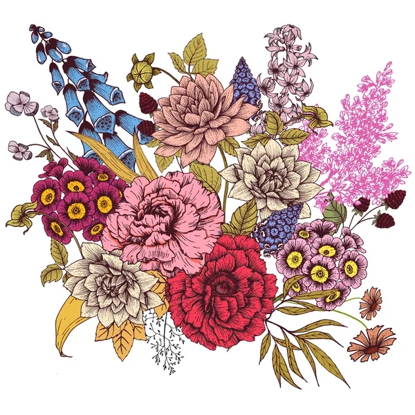 Nice vector flowers Royalty Free Stock Vectors