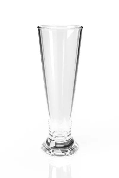 白い背景に隔離されたグラスビールマグカップ 3Dレンダリング — ストック写真