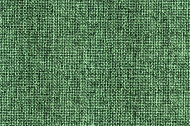 Yeşil kumaş dokusu - kanepe döşemesi yakın plan - yeşil kumaş arkaplan