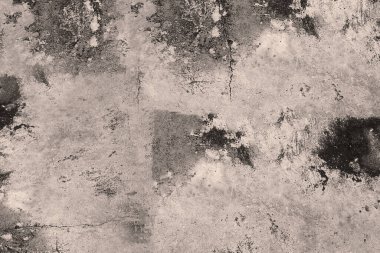 Beton doku - eski bir beton duvarın bir parçasına yakın plan