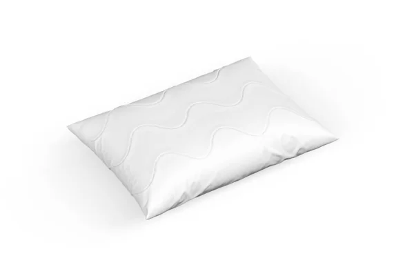 Pillow Mockup Isolated White Background Render — Stock Photo, Image