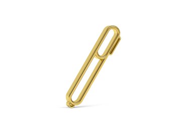 Beyaz arkaplanda izole edilmiş 3D kalem simgesi - 3B oluşturma