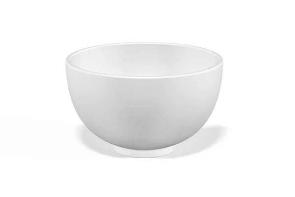 Sopa Mockup Tigela Isolado Fundo Branco Renderização — Fotografia de Stock