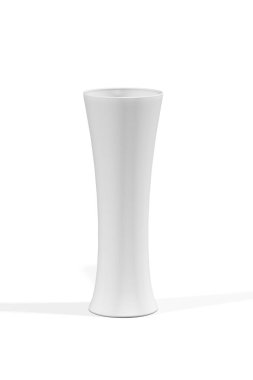 Beyaz arkaplanda izole edilmiş cam modelini iç - 3D görüntüleme