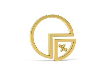 Beyaz arkaplanda izole edilmiş 3d bilgi simgesi - 3d oluşturma