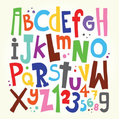 karikatür font