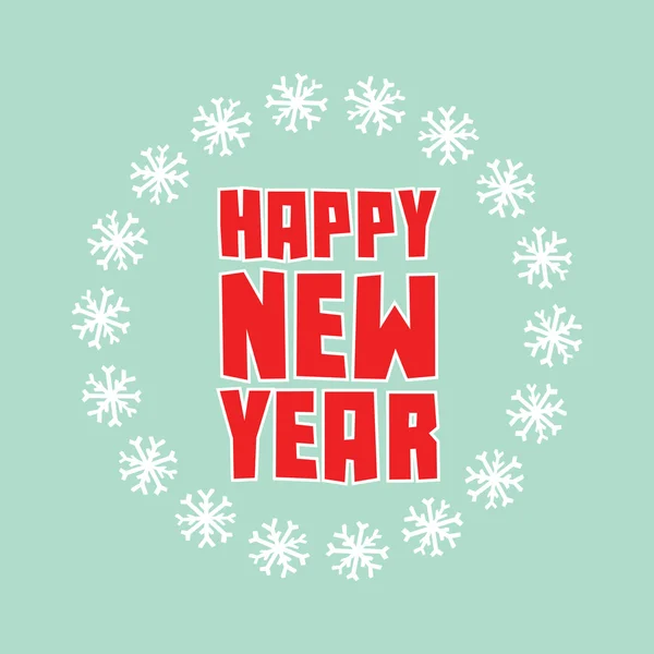 Ein frohes neues Jahr — Stockvektor