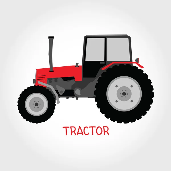 Tracteur vectoriel — Image vectorielle