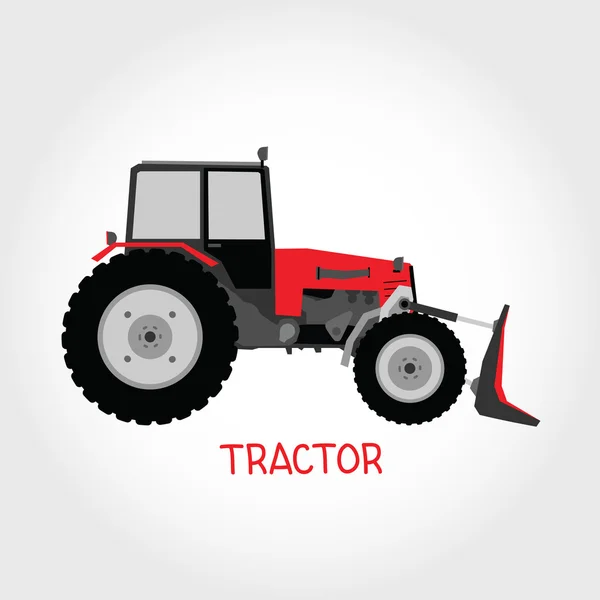 Tracteur vectoriel — Image vectorielle