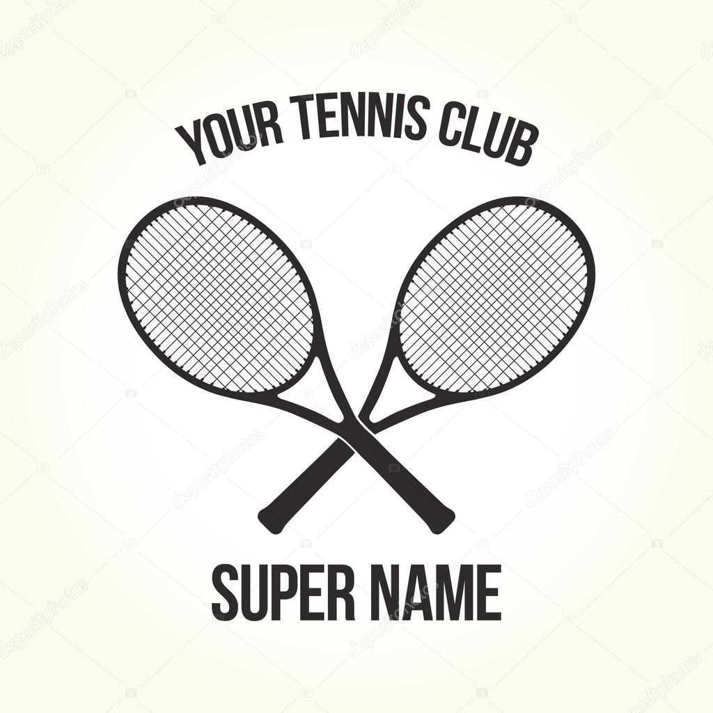 Tennis club logo