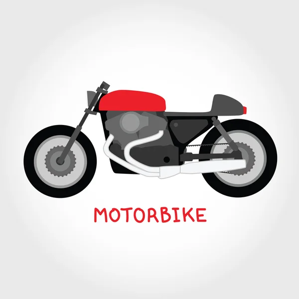 Vektorová motorka — Stockový vektor