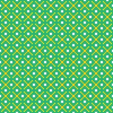 Piksel sanat sorunsuz vektör desen