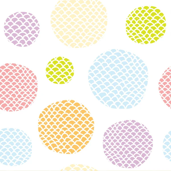 Pop art doodle seamless vector background pattern — Stock Vector