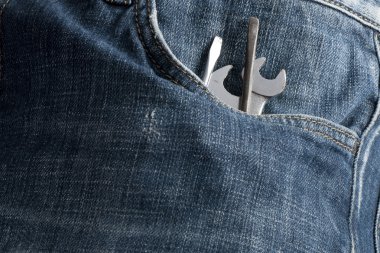 kot pantolon cebinde araçları