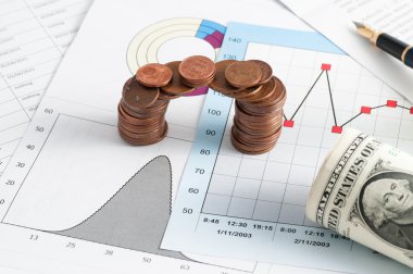 paralar ile yapılmış ev