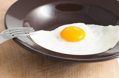 kızarmış yumurta görünümünü