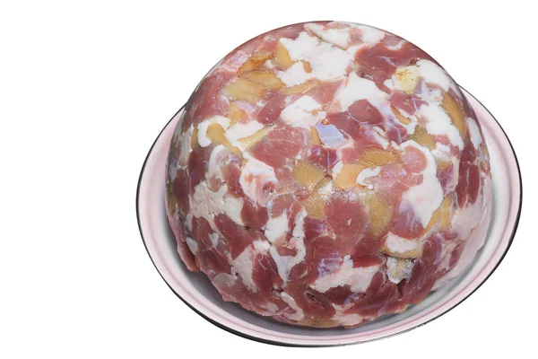 pişmemiş domuz eti