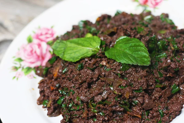 Pişmiş tavuk kanı