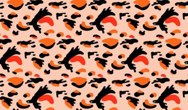 Tasarım için hayvan derisi dokusu vektör arkaplanı