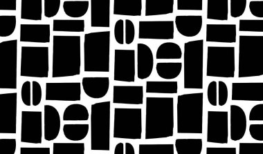 soyut şekiller geometrik nesneler sanat arka planı duvar, reklam, baskı ve kapak resimlerinde kullanılabilir