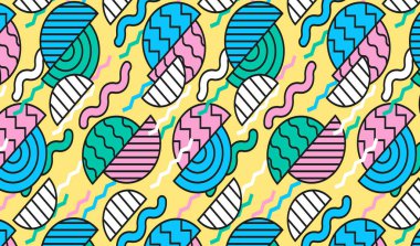 soyut şekiller geometrik nesneler sanat arka planı duvar, reklam, baskı ve kapak resimlerinde kullanılabilir