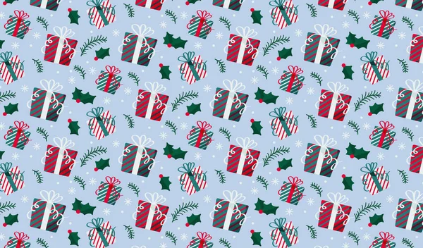 arkaplan vektörü xChristmas kartları hediyesi