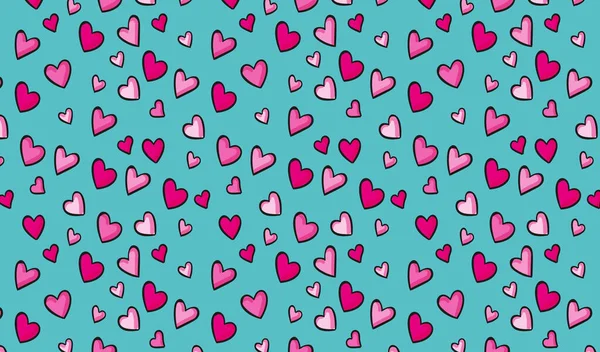 Flat Heart Design Background Paper Art Style Peut Être Utilisé — Image vectorielle