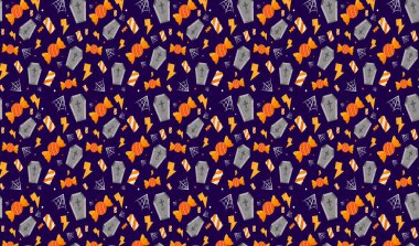 Cadılar Bayramı bayrağınız kutlu olsun ya da parti davetiyesi geçmişiniz. Pankart, web, başlık, kapak, reklam panosu, broşür, sosyal medya, iniş sayfası için vektör illüstrasyonu ideal