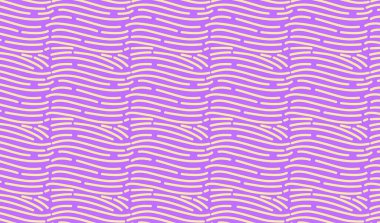 asgari soyut arkaplan. Dalgalı çizgiler. Optik sanat, opart çizgili. Modern dalgalar, geometrik çizgiler, vektör reklam, pazarlama, sunum için kullanılabilir.