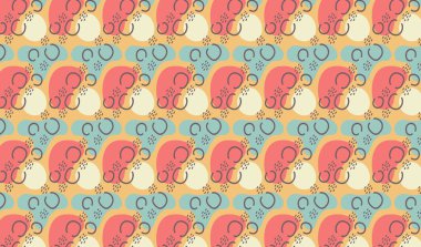 soyut şekiller geometrik nesneler sanat arka planı duvar, reklam, baskı ve kapak resimlerinde kullanılabilir