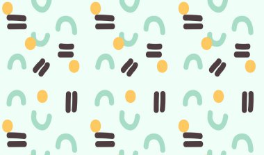 soyut şekiller geometrik nesneler sanat arka planı duvar, reklam, baskı ve kapak resimlerinde kullanılabilir