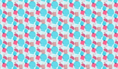 soyut şekiller geometrik nesneler sanat arka planı duvar, reklam, baskı ve kapak resimlerinde kullanılabilir