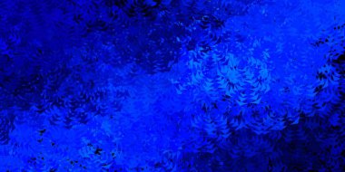 Çizgileri ve üçgenleri olan koyu mavi vektör arkaplanı. Soyut arkaplanda renkli eğimli üçgenler. Posterler ve afişler için en iyi tasarım.