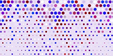 Açık mavi, küreli kırmızı vektör deseni. Doğa tarzında renkli noktaları olan soyut illüstrasyon. Bir marka kitabı için yeni şablon.