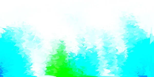 Ανοιχτό Μπλε Πράσινο Διανυσματικό Αφηρημένο Τρίγωνο Πρότυπο Αφηρημένη Απεικόνιση Κομψά — Διανυσματικό Αρχείο