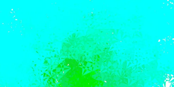 Світло Зелене Векторне Компонування Формами Трикутника Розумна Абстрактна Ілюстрація Формами — стоковий вектор