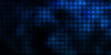 Dairesel ışık Mavisi vektör arkaplanı. Renkli çember şekilli modern soyut illüstrasyon. Reklamlarınız için tasarım.