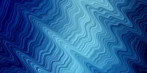 Modèle Vectoriel Bleu Clair Avec Des Lignes Douces Illustration Abstraite — Image vectorielle