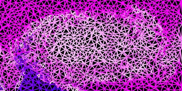 Світло Рожева Векторна Абстрактна Трикутна Текстура Ілюстрація Розбитому Скляному Стилі — стоковий вектор