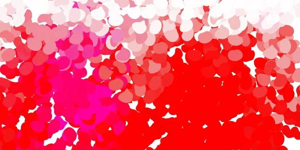 明るいピンク ランダムな形の赤いベクトルの背景 グラデーションのある抽象的なスタイルでシンプルなデザイン あなたのウェブサイトのための簡単なイラスト — ストックベクタ