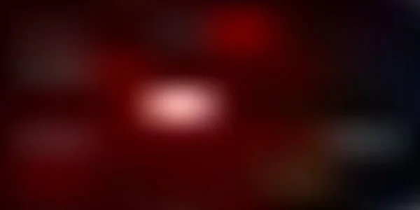 Dunkelblauer Roter Vektor Verschwommener Hintergrund Moderne Elegante Unschärferelation Mit Farbverlauf — Stockvektor