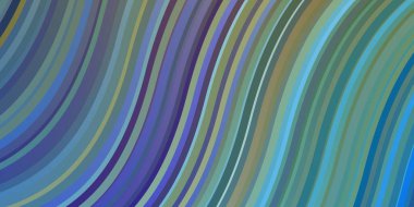 Açık Mavi, yaylı sarı vektör arkaplanı.