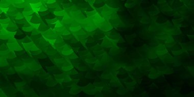 Kare şeklinde koyu yeşil vektör deseni. Soyut tarzda dikdörtgenleri olan modern tasarım. İş broşürleri, broşürler için desen