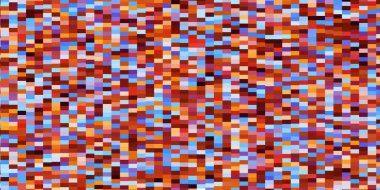 Dikdörtgenli hafif çokrenkli vektör arkaplanı. Soyut arkaplanda renkli gradyan olan dikdörtgenler. Reklamlar ve reklamlar için desen.